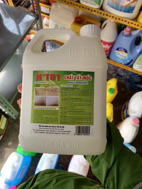 Chất tẩy nấm mốc HT 01 trên mọi bề mặt 1.8l