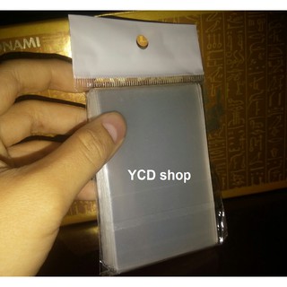 Bộ 100 sleeve bọc bài size chuẩn Yugioh