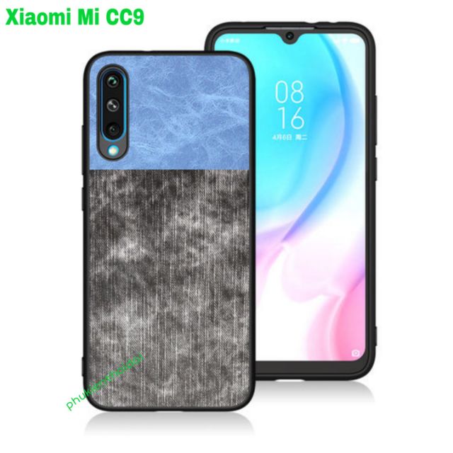 Ốp lưng Xiaomi Mi CC9 FREESHIP Từ 50k chống sốc vân da bò thời trang cao cấp chất đẹp