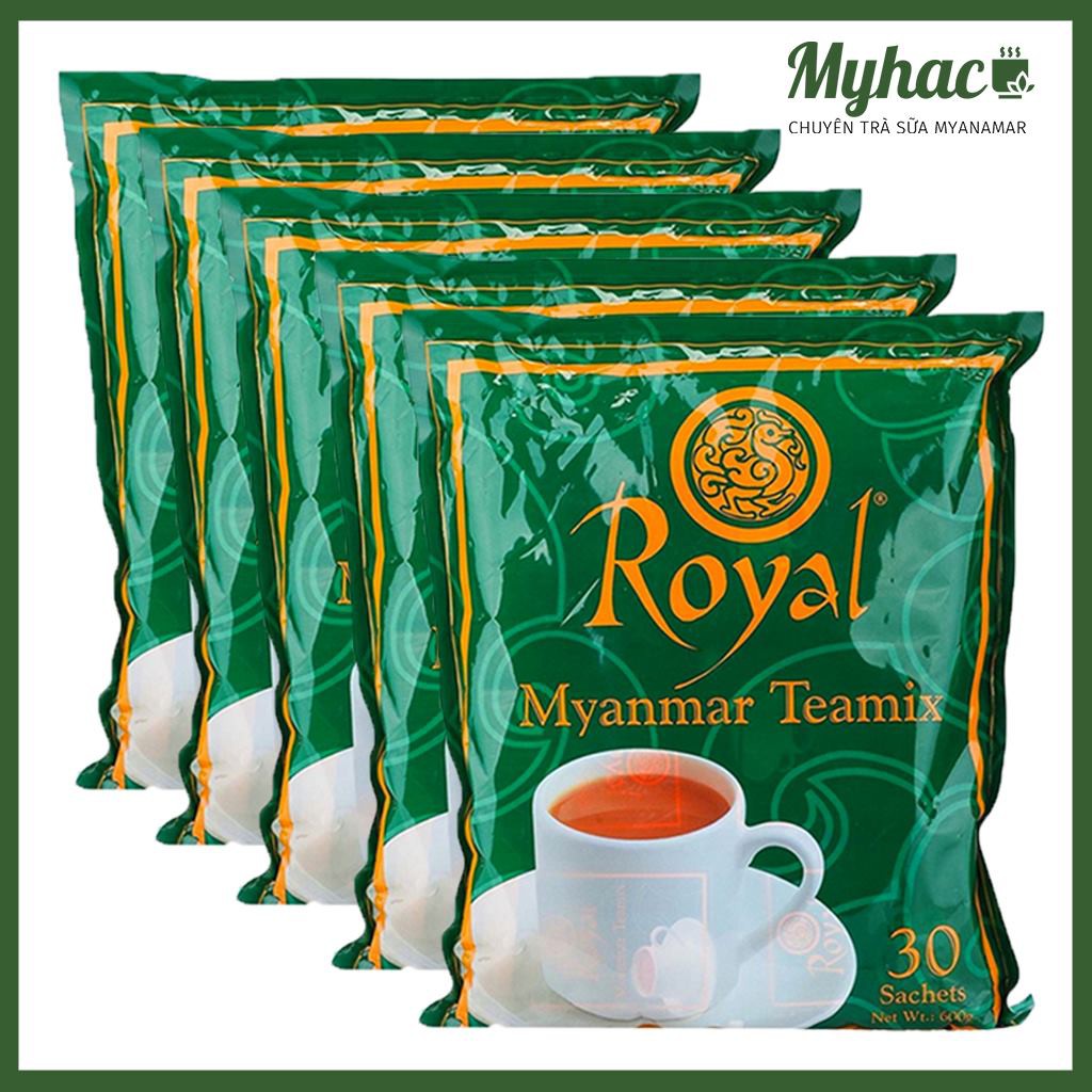 Combo 5 gói Trà sữa Myanmar Royal Teamix