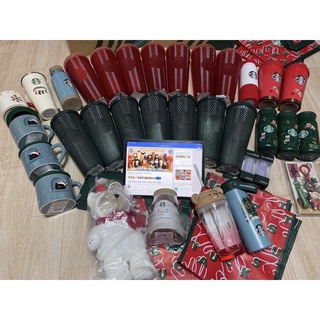 Bộ sưu tập ly/binh/phu kiện Starbucks Korea Holiday 2021
