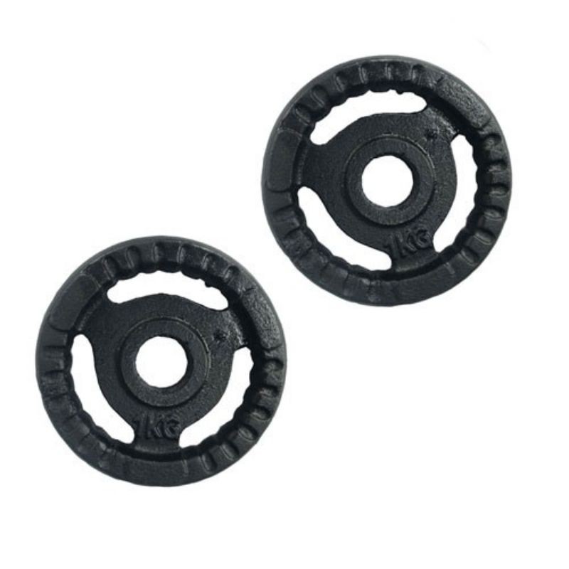 Tạ gang 1 cục 1kg,2kg