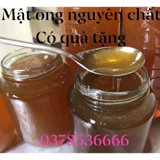 Mật ong nguyên chất 1 lít hoa vải có bảo hành đổi trả