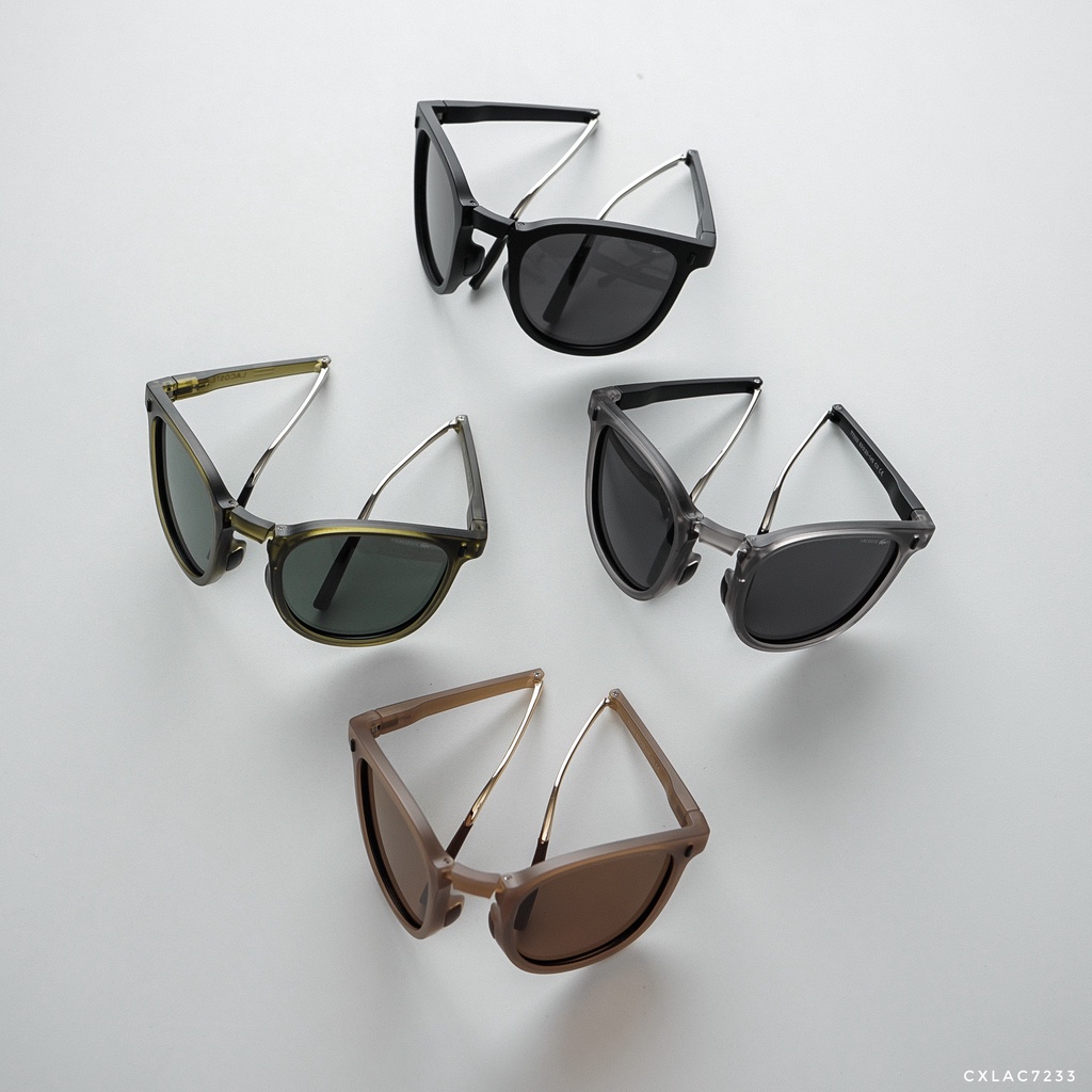 [FULL BOX] Kính mát thời trang style Hàn Quốc sang chảnh, Gọng nhựa, tròng kính chống tia UV 7233