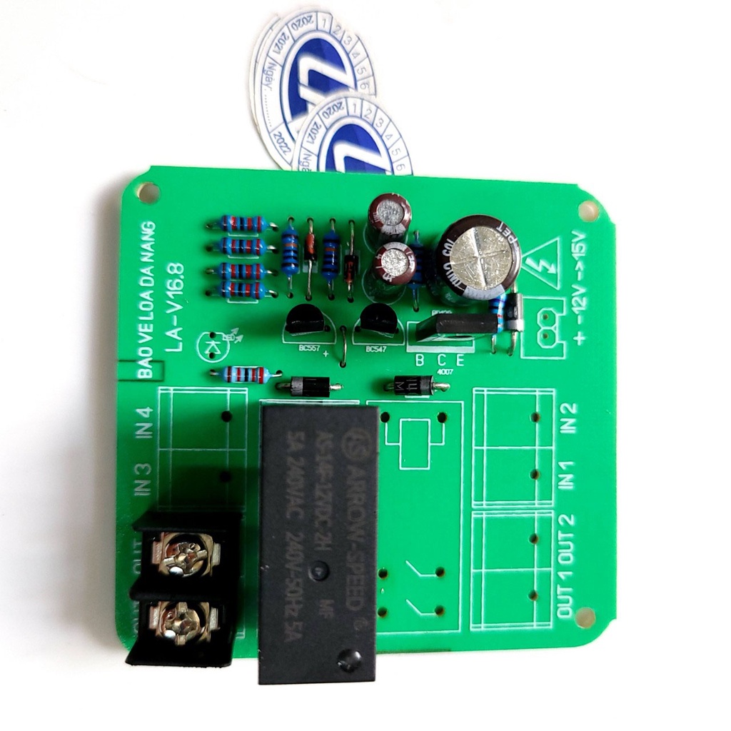 Mạch Bảo Vệ Loa Kéo, Ampli Nguồn 12v Đến 15v DC