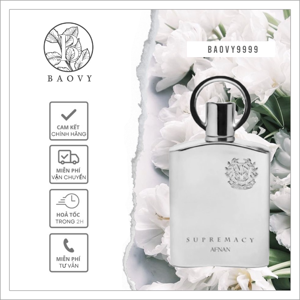 ✨ Nước hoa Afnan - Supre Macy Silver EDP (5ml/10ml/20ml)