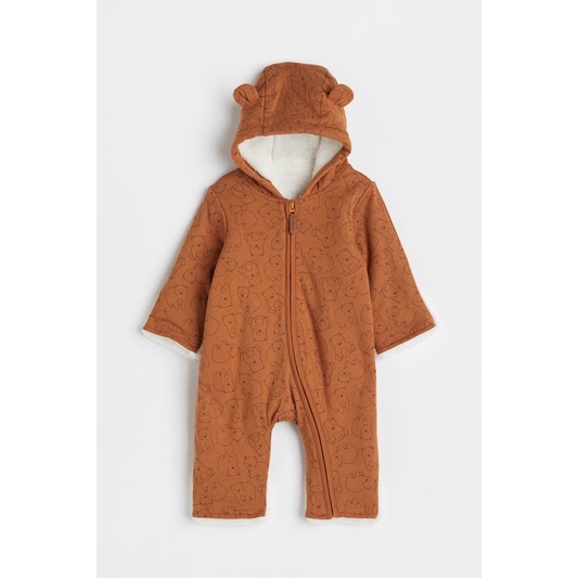 Body ủ lông tai gấu H&M sz sơ sinh