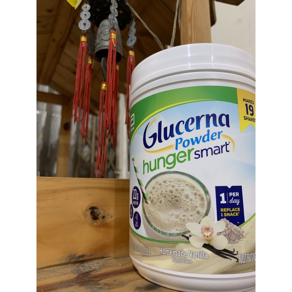 Sữa bột cho người tiểu đường Abbott Glucerna của Mỹ 635g - vị vanilla