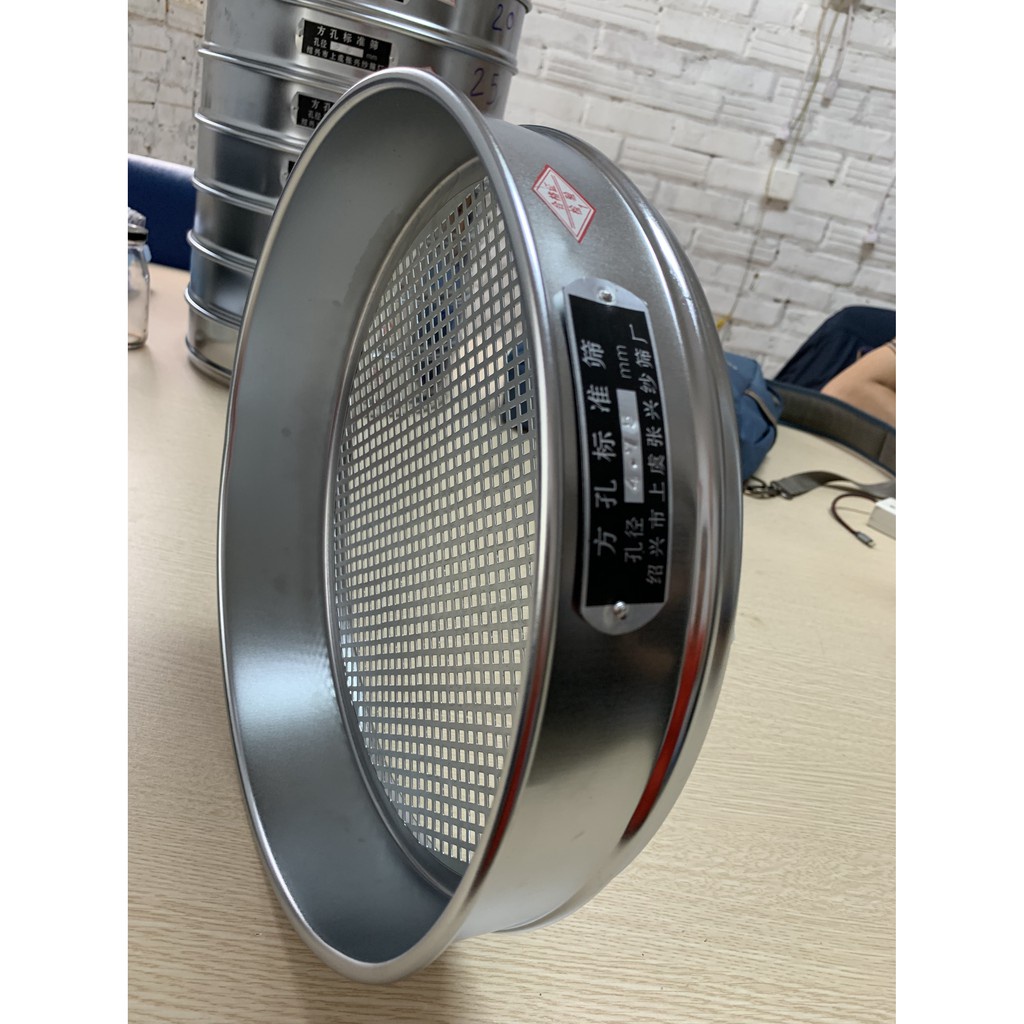 🌻⭐🌻⭐ Sàng rây tiêu chuẩn đường kính 300mm, cỡ lỗ 4,75mm, chất lượng cao, bền đẹp 🌻⭐