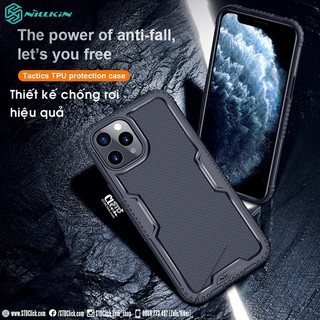 ỐP LƯNG IPHONE 12 - 12 PRO NILLKIN TACTICS SILICON NILLKIN CHÍNH HÃNG [NEW SALEOFF]