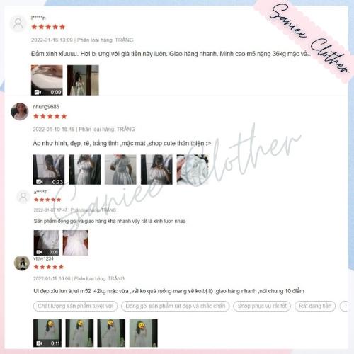 Váy nữ dáng xòe chữ a đan dây lệch tầng xẻ tà tay bồng sexy cá tính chất đũi mềm 2 mầu đầm đen trắng Saniee Clother