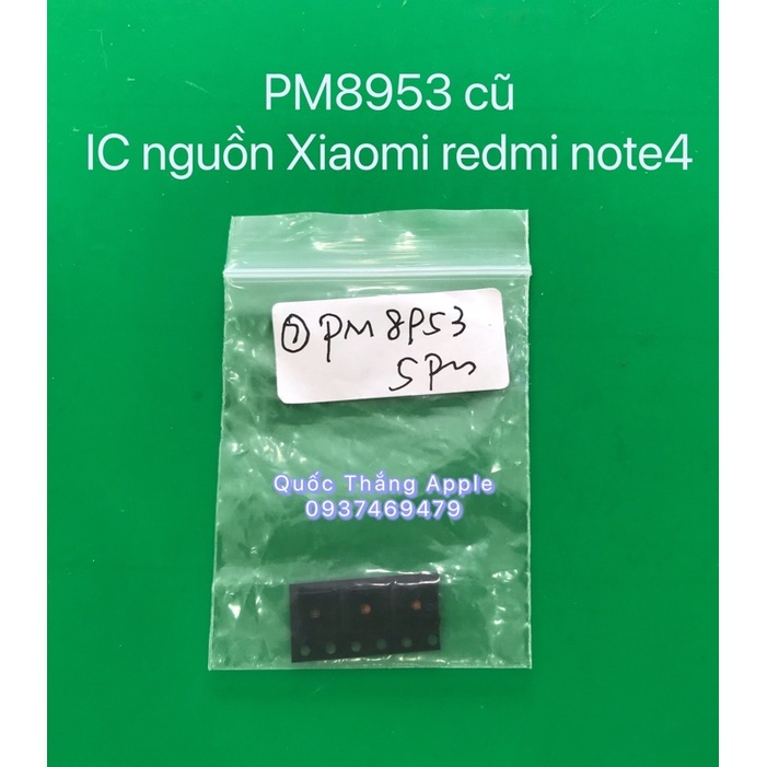 ic nguồn xiaomi redmi note 4 PM8953 cũ