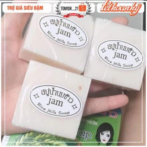 Xà Phòng Gạo Sữa Thái Lan - Bánh Hình Vuông - Bán Lẻ 1 Bánh - DATE Luôn Luôn Mới | WebRaoVat - webraovat.net.vn