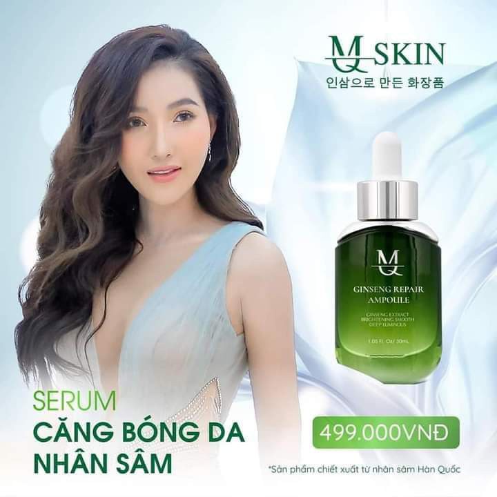 Serum Căng Bóng Nhân Sâm Mq mẫu mới đẹp da