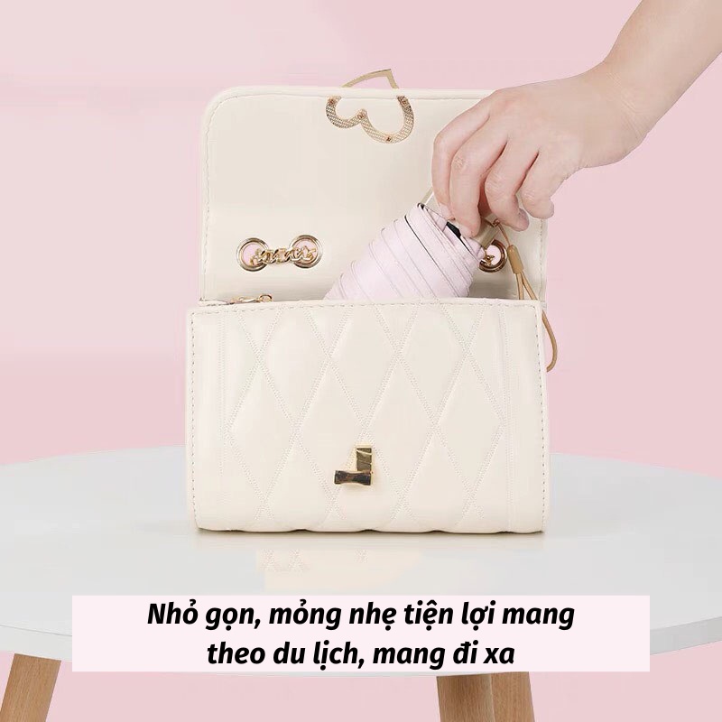 Dù Mini Dù Gấp Gọn Tiện Lợi Ô Che Nắng Chống Tia UV KHO GIA DỤNG TRẦN PHÚ