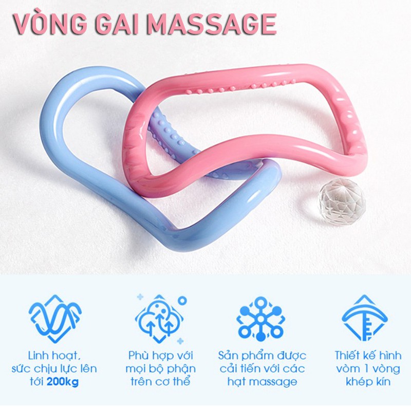 Vòng Yoga Myring hỗ trợ tập yoga &amp; Massage