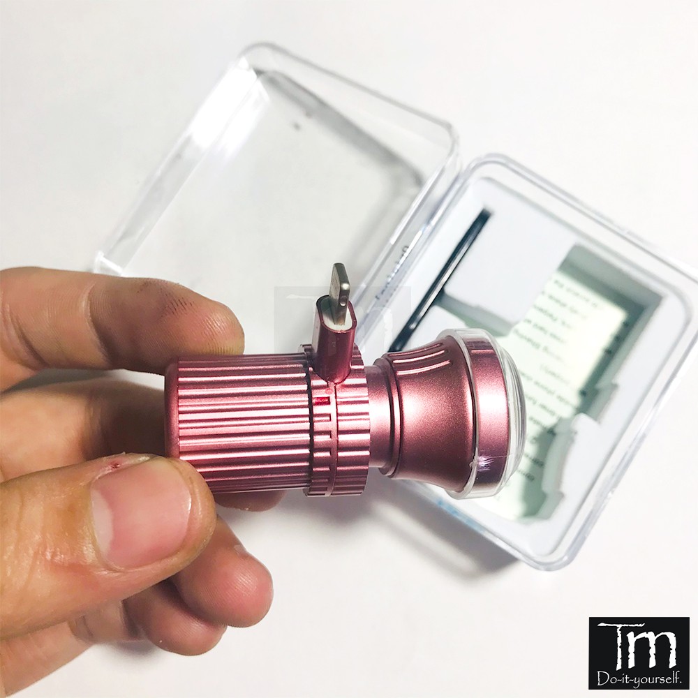 Máy Cạo Râu Mini Di Động Cắm Điện Thoại Sài Luôn