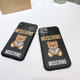 FREESHIP x ỐP IPHONE MOSCHINO DẺO( ảnh chụp thật )