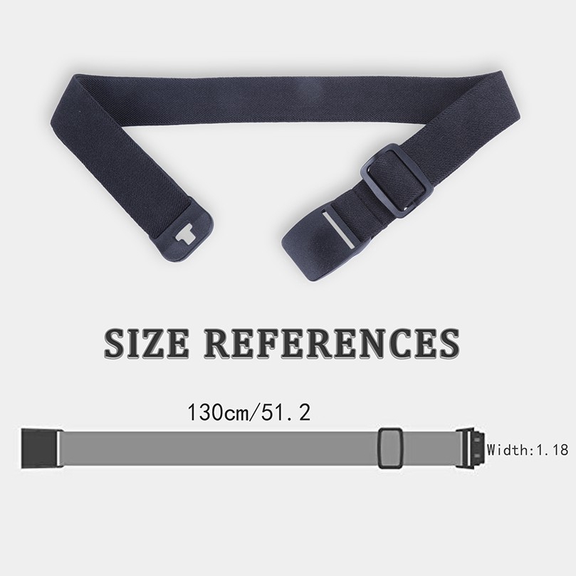 Women Invisible Belt Comfortable Elastic Adjustable Belt
