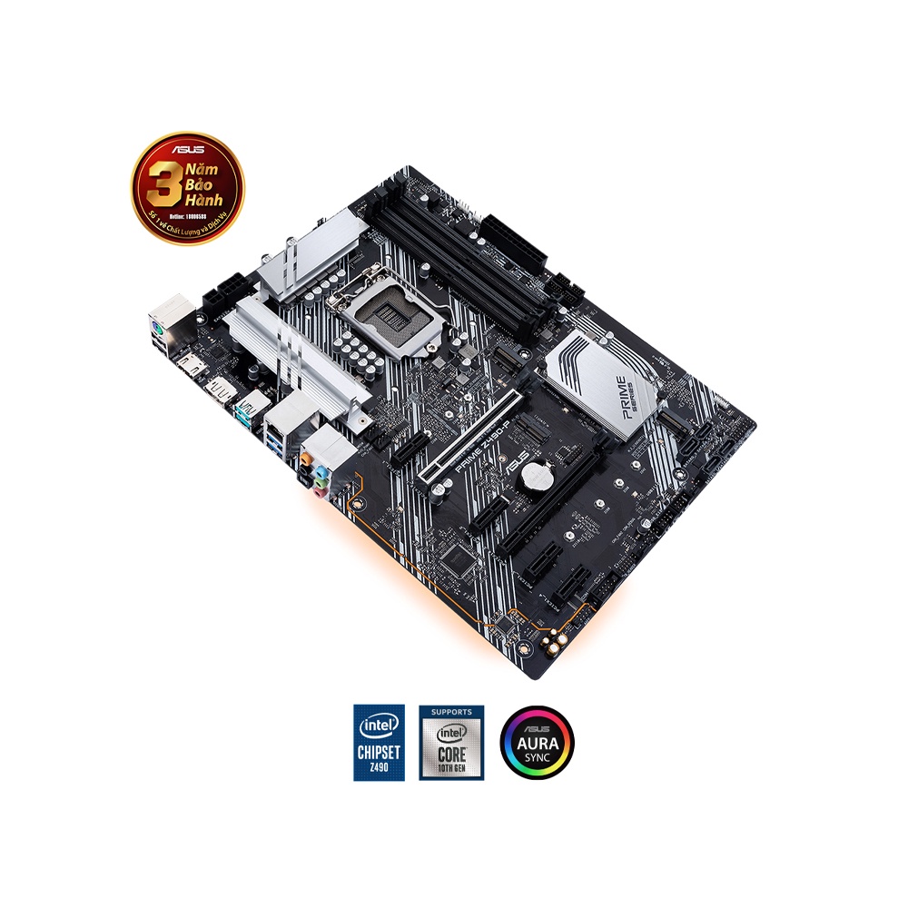 Mainboard ASUS PRIME Z490P (Intel Z490, LGA 1200, ATX, 4 khe RAM DDR4)