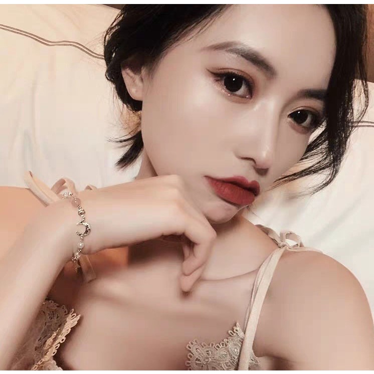 Vòng tay trăng sao hạt châu sang trọng cho nữ thời trang VC07