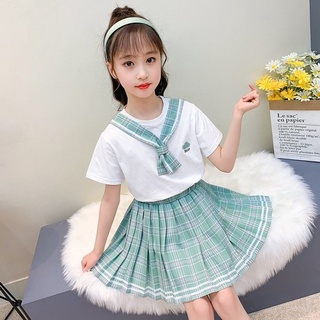 [SẴN, SHIP 24H]  Đầm bé gái 6 tuổi (3 - 12 tuổi)☑️ chân váy cho bé gái, váy đi học bé gái size đại 25- 40kg