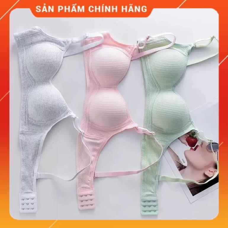 Áo Lót Nữ Cotton Cao Cấp Không Gọng Mỏng Nâng Ngực Dành Cho Nữ Sinh 138
