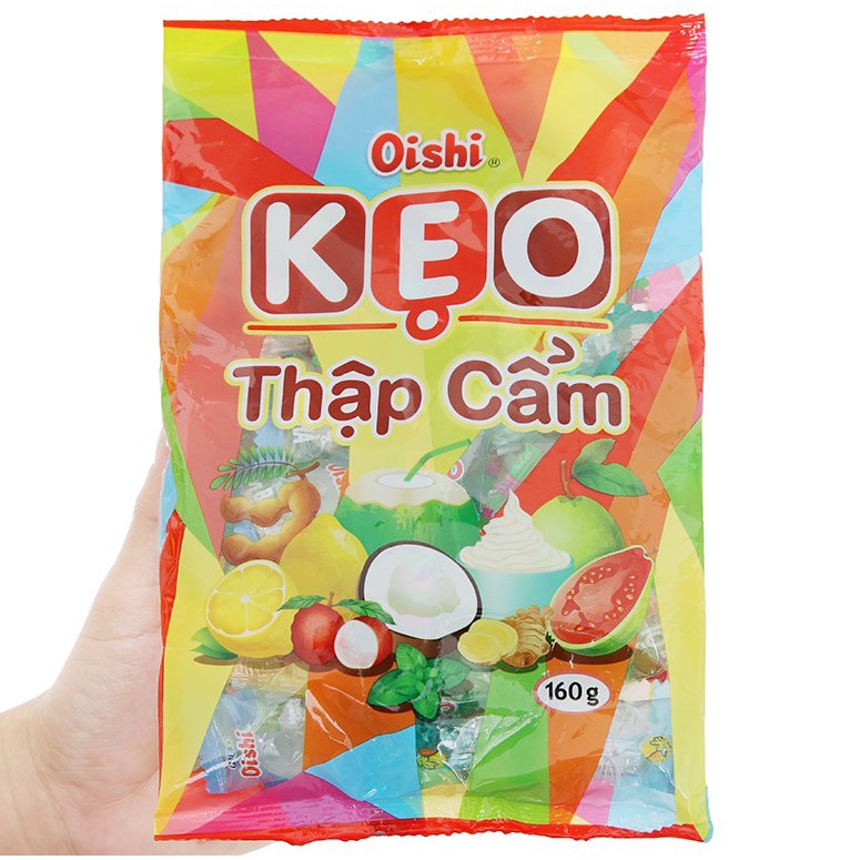 Kẹo Oishi Gói 90g Hương Trái Cây Nhiệt Đới (Chọn Vị)