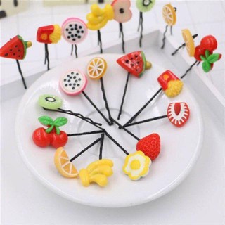 KẸP TÓC HOA QUẢ SIÊU CUTE GIAO NGẪU NHIÊN MẪU
