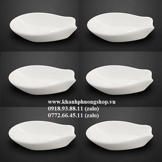 dĩa lót chén cơm sứ Minh Long - dĩa lót chén cơm sứ
