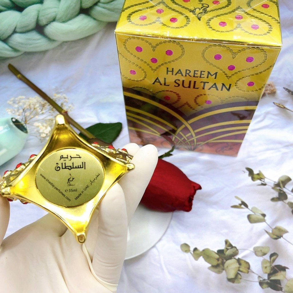 Tinh Dầu Nước Hoa Dubai Công Chúa Vàng Nữ Hoàng Đỏ Hareem Al Sultan Nữ Nội Địa 35ml - PeMiKiStore