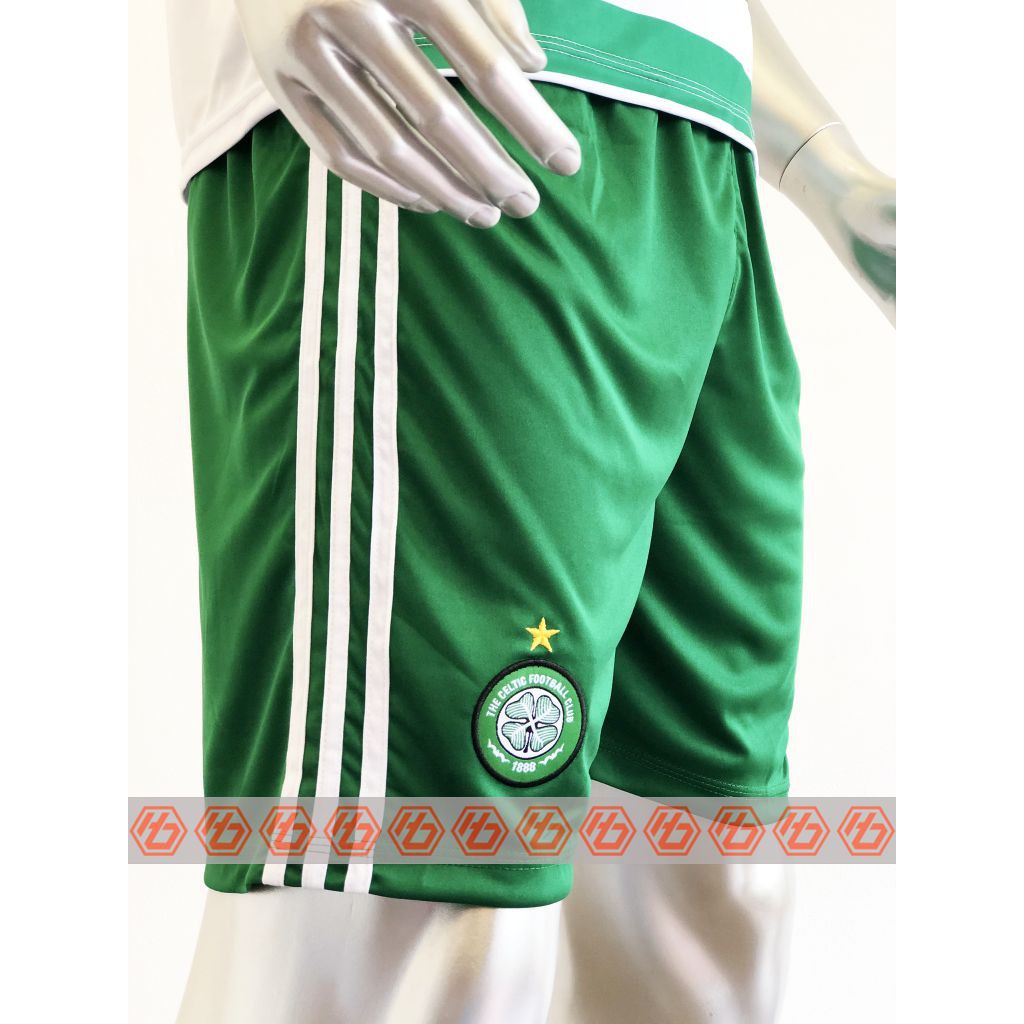 Bộ quần áo thể thao đá banh đẹp CLB CELTIC màu Xanh Sọc đồ đá banh mới 2020-2021