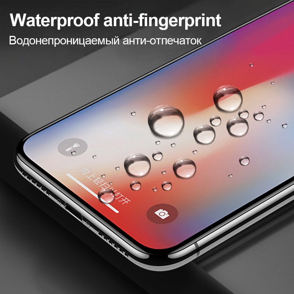 Kính cường lực 10D bảo vệ màn hình cho iPhone 12 11 Pro Max X 7 8 6 Plus XR XsMax