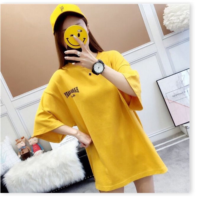 Áo thun nữ tay lỡ form rộng