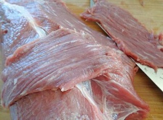 Thịt lợn giả bò