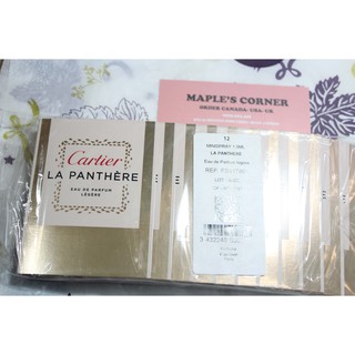 Nước hoa Vial nữ Cartier La Panthère 1.5ml