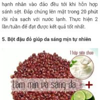 bột đậu đỏ 100%