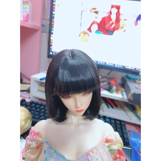 Tóc búp bê Bjd 1/3 - kiểu ngang vai