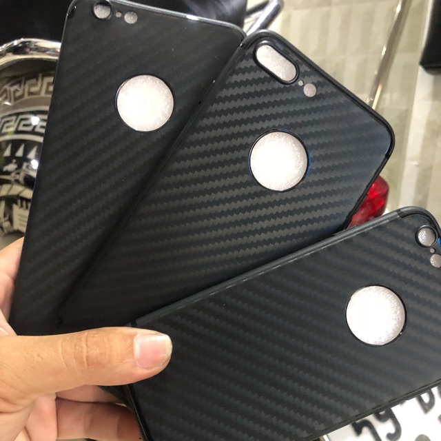 Ốp lưng iphone6,6plus,7plus,8plus carbon