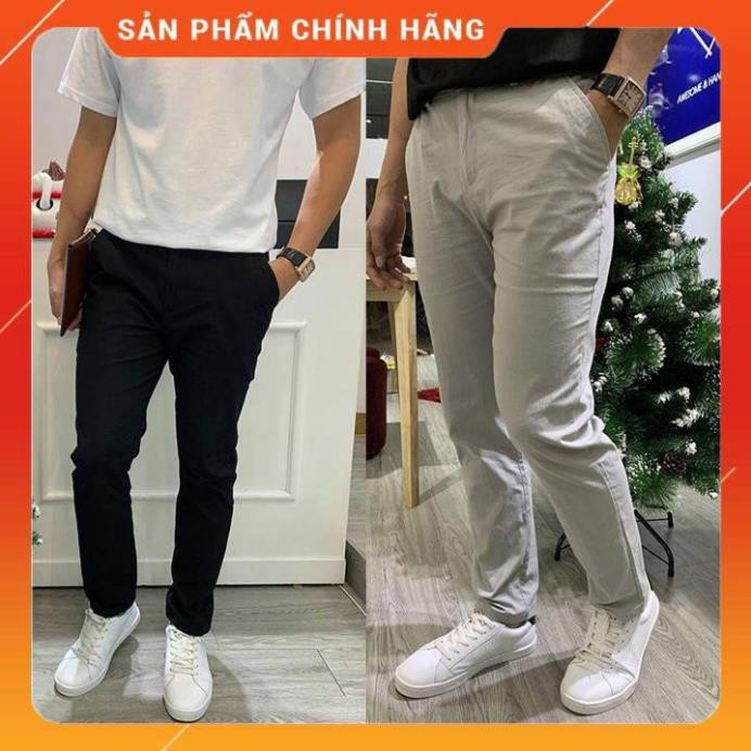 [MUA 2 GIẢM 20K] Quần Đũi Dài Nam Ống Suông, Cạp Chun ,Khuy Cài LỊCH LÃM - SANG TRỌNG - PHONG ĐỘ