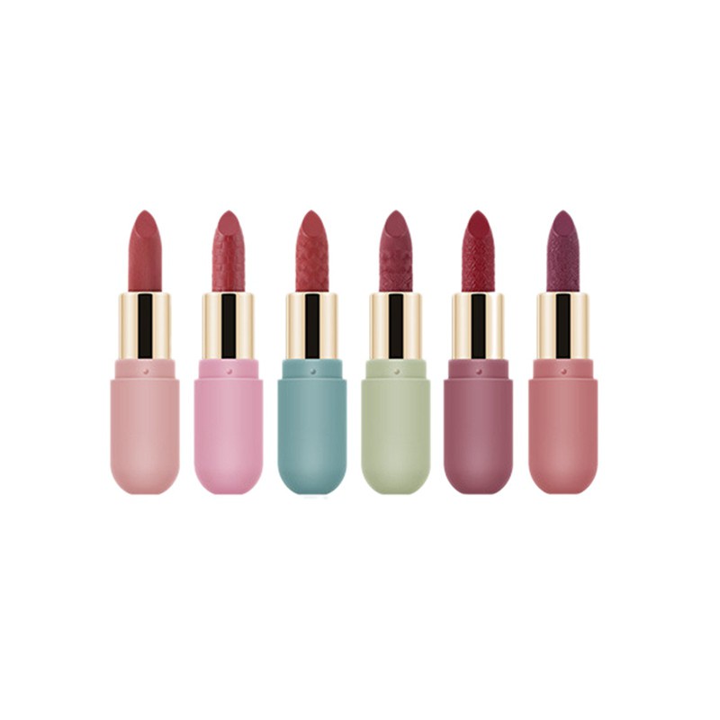 MISS ROSE 6Colors Matte Tubes Waterproof Long Lasting Lipstick Z3