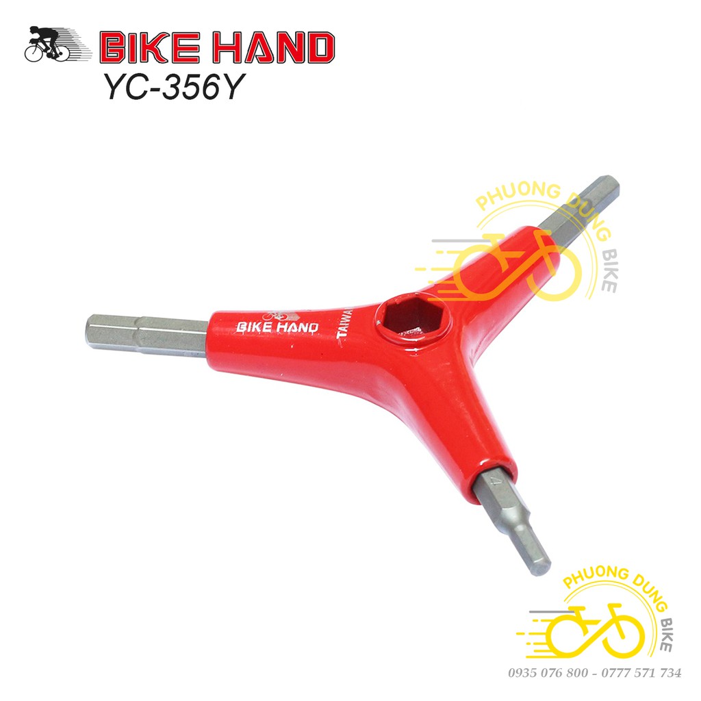Lục giác 3 chấu xe đạp chữ Y 4 5 6 BIKE HAND YC-356Y