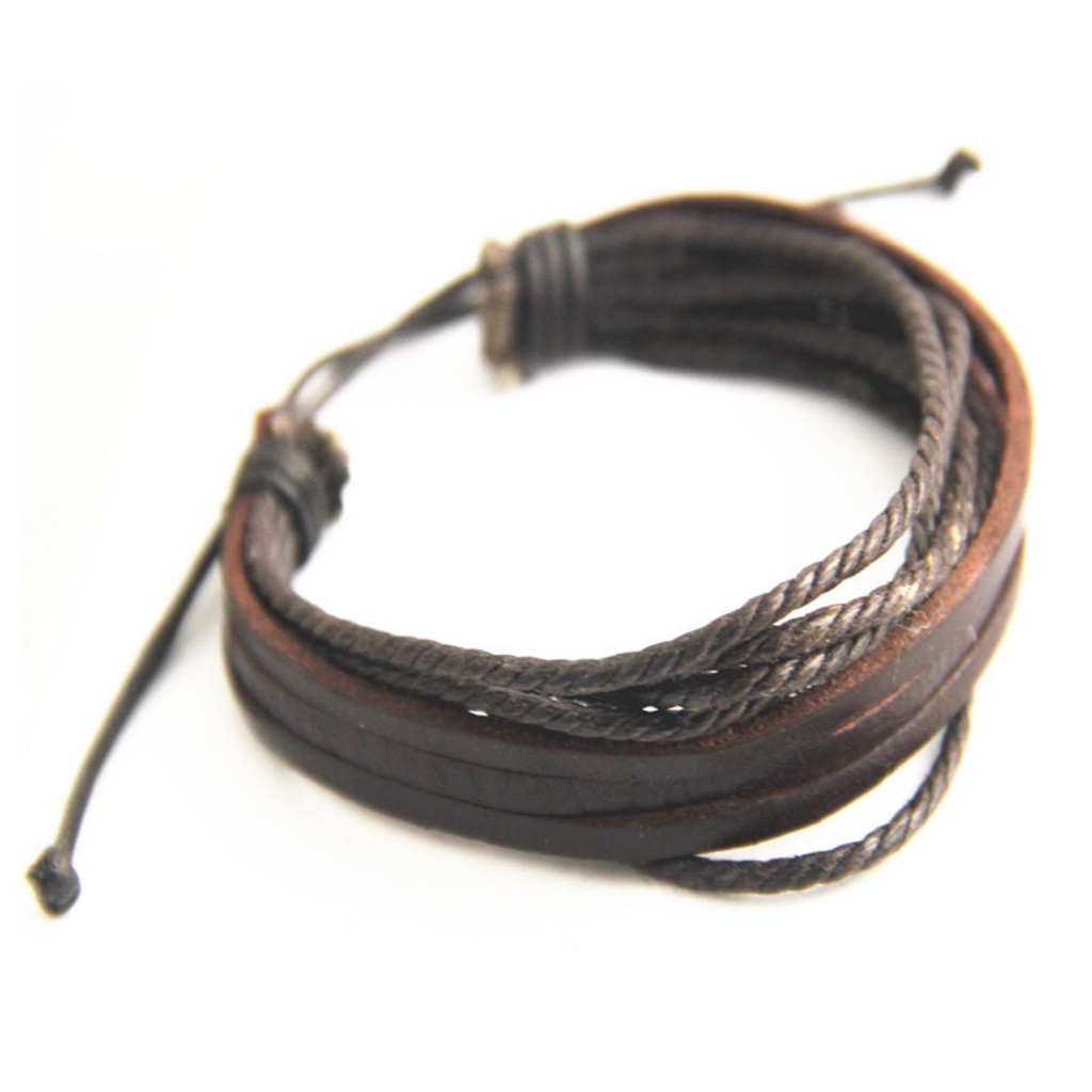 [Ts] Vòng Đeo Tay Nam Làm Việc Tốt Đơn Giản Làm Quà Tặng Cá Nhân