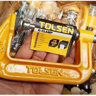 {Hàng_Chính hãng} Cảo chữ G Tolsen 10112, 10113, 10114, 10115 kích thước: 3'', 75mm; 4'', 100mm; 6'', 150mm; 8'', 200mm