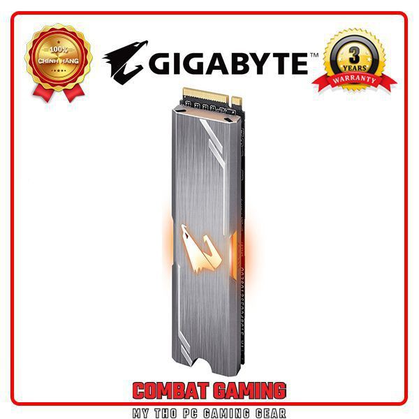 Ổ Cứng SSD GIGABYTE AORUS RGB M.2 NVMe 256GB + 512GB