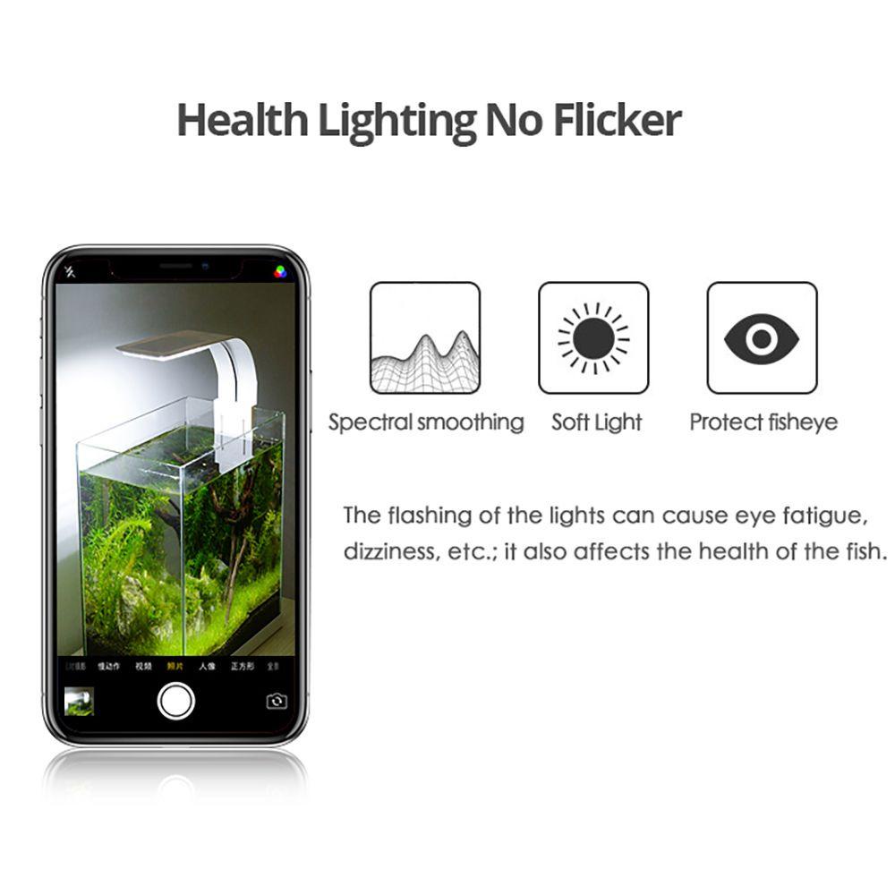 YIYU Đèn Led Siêu Sáng Chống Thấm Nước Trang Trí Bể Cá