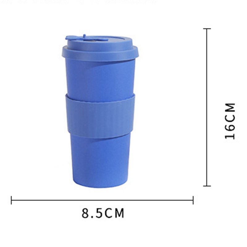 Eco Friendly Bamboo Reusable Travel Mug Tea Coffee Cup Flask Gift Box 400ml