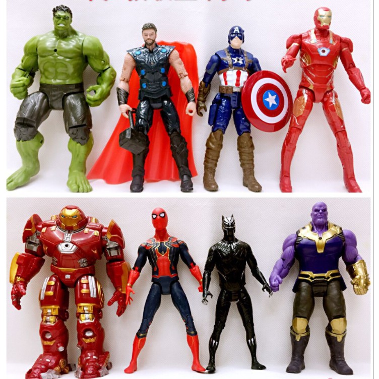 Mô hình nhân vật Siêu anh hùng Avengers có thể cử động khớp tùy chọn mẫu