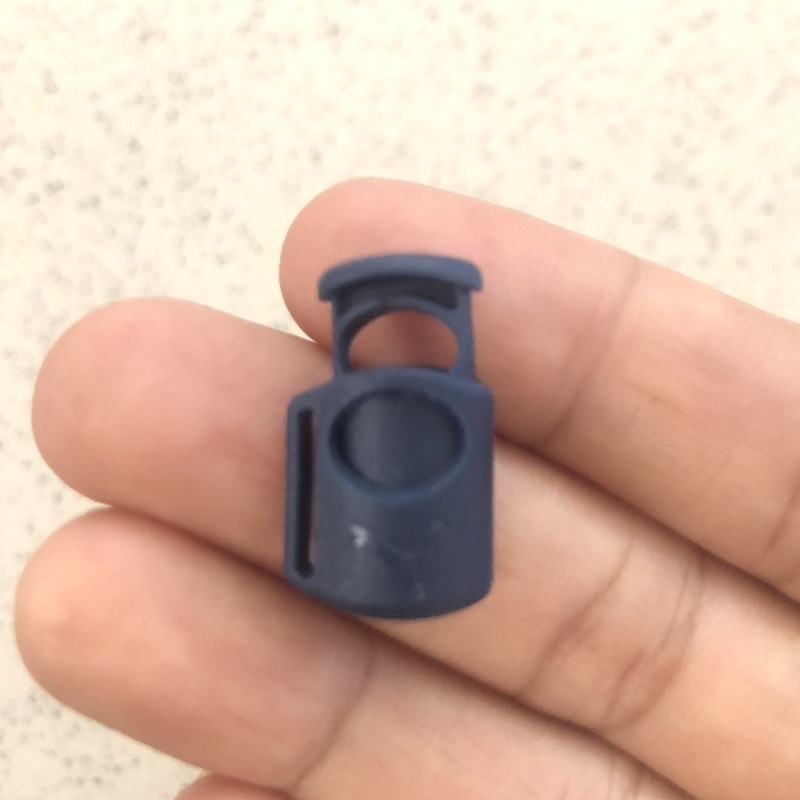 5 cái - Nút nhựa chặn dây balo, túi rút, quần thể thao, áo khoác, giày....