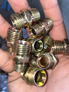 Cút nối ren 14/16 mạ